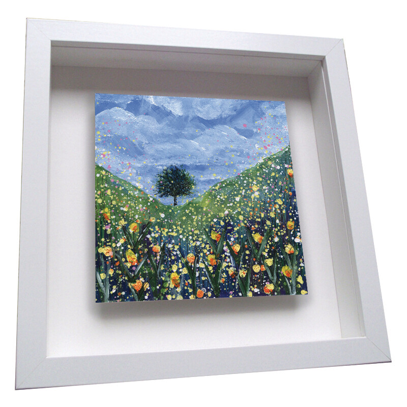 Sycamore Gap Spring - Framed Tile